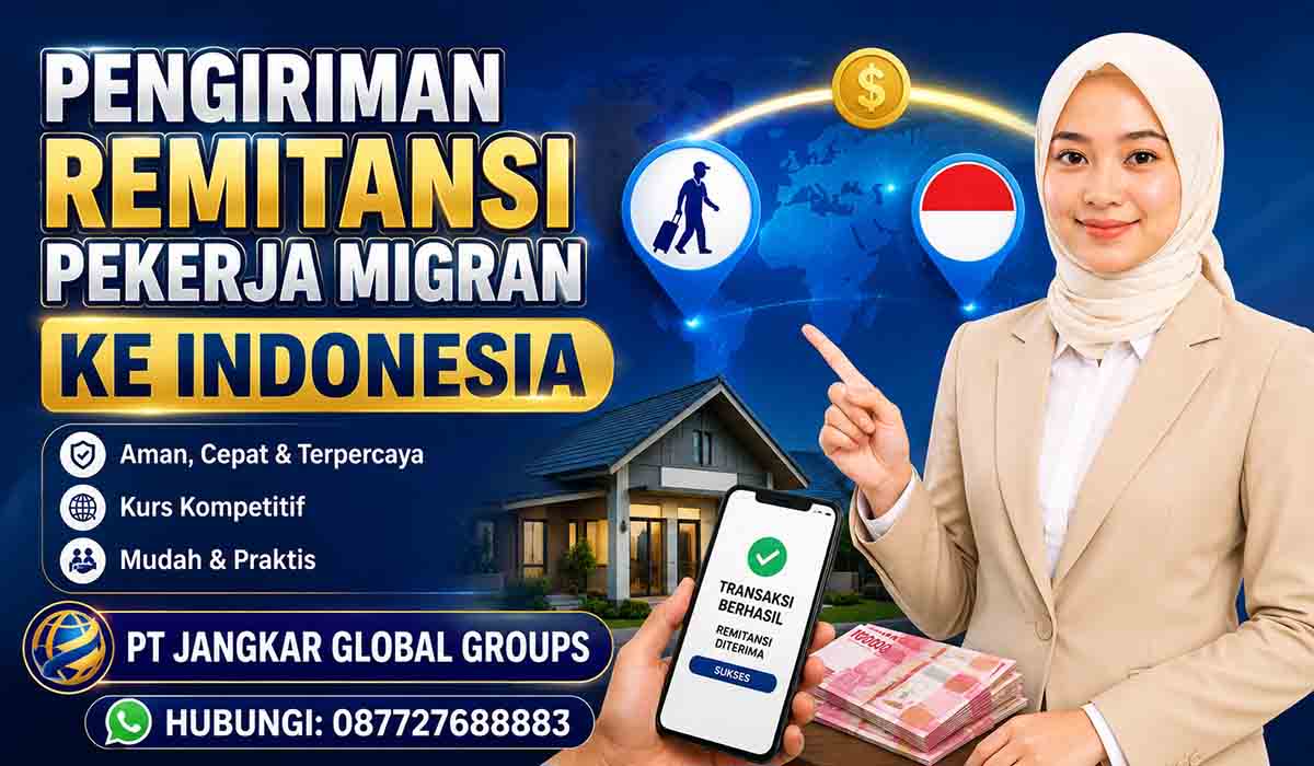 Pengiriman Remitansi Pekerja Migran ke Indonesia