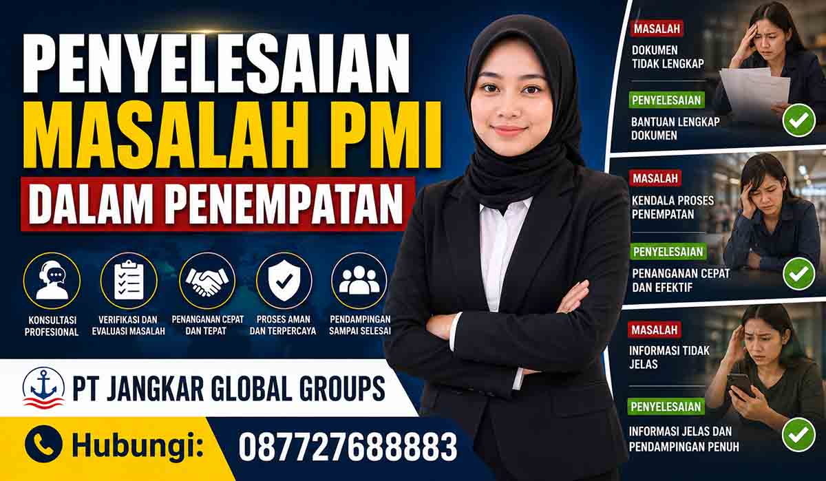Penyelesaian Masalah PMI dalam Penempatan