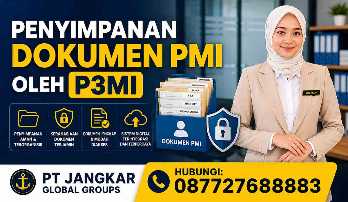 Penyimpanan Dokumen PMI oleh P3MI