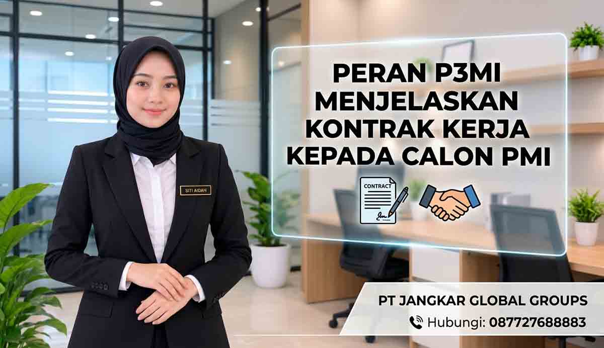 Peran P3MI Menjelaskan Kontrak Kerja kepada Calon PMI