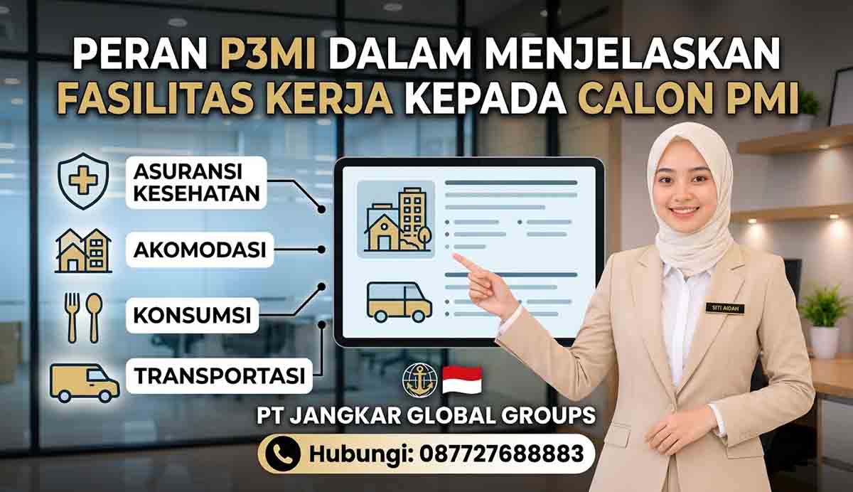 Peran P3MI dalam Menjelaskan Fasilitas Kerja kepada Calon PMI