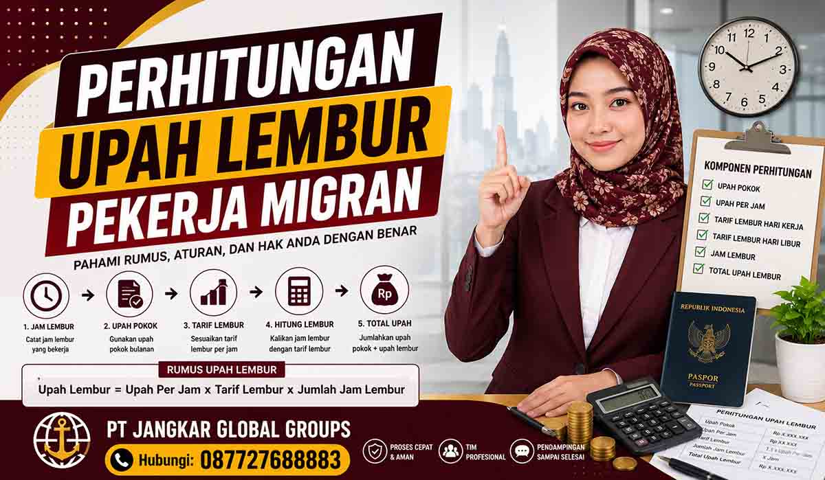 Perhitungan Upah Lembur Pekerja Migran