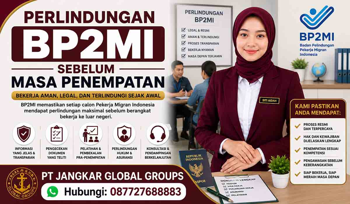 Perlindungan BP2MI Sebelum Masa Penempatan
