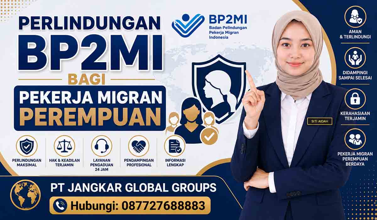 Perlindungan BP2MI bagi Pekerja Migran Perempuan