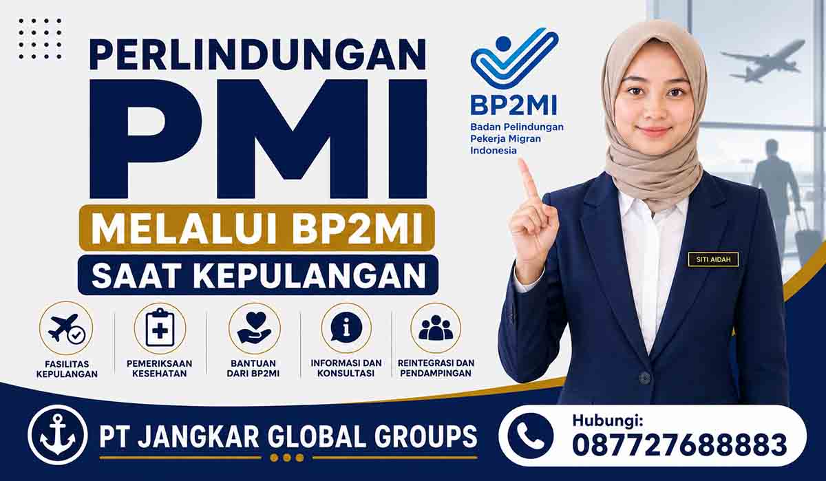 Perlindungan PMI melalui BP2MI Saat Kepulangan
