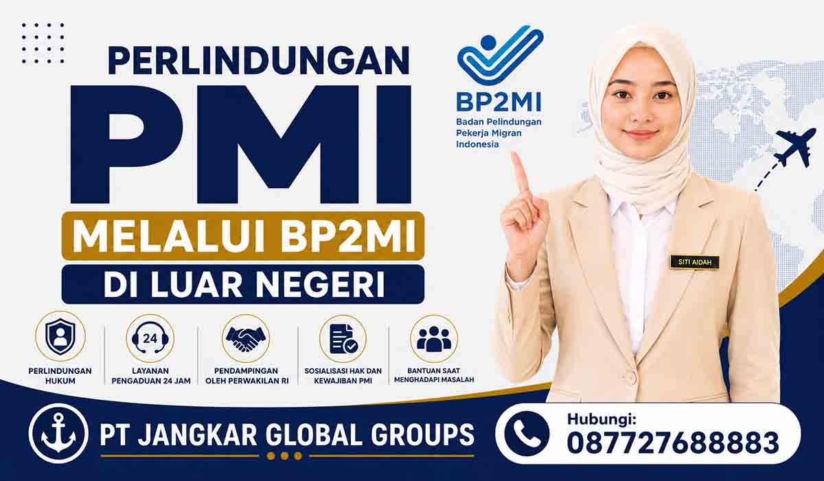 Perlindungan PMI melalui BP2MI di Luar Negeri