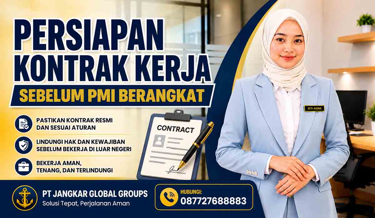 Persiapan Kontrak Kerja Sebelum PMI Berangkat