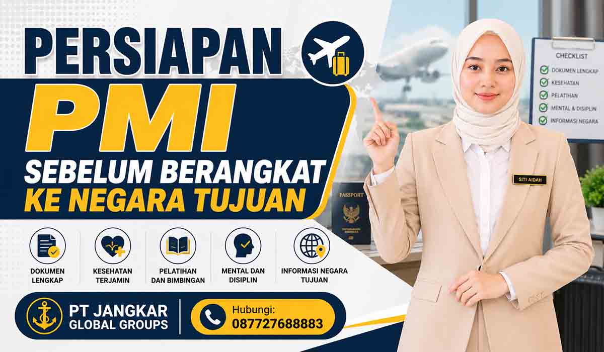 Persiapan PMI Sebelum Berangkat ke Negara Tujuan