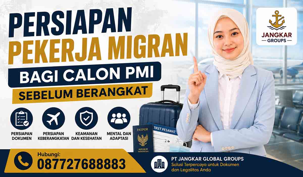 Persiapan Pekerja Migran bagi Calon PMI Sebelum Berangkat