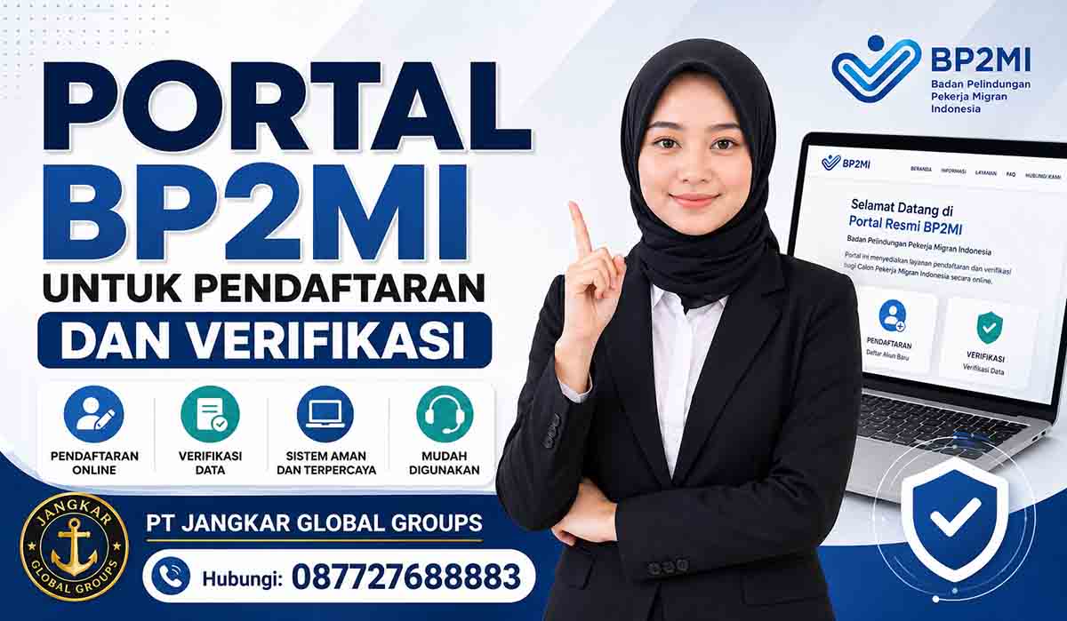 Portal BP2MI untuk Pendaftaran dan Verifikasi