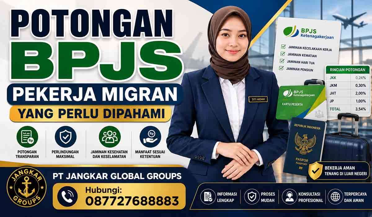 Potongan BPJS Pekerja Migran yang Perlu Dipahami