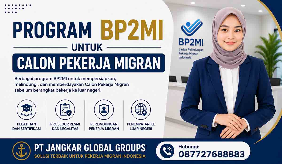 Program BP2MI untuk Calon Pekerja Migran