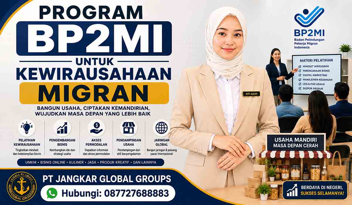 Program BP2MI untuk Kewirausahaan Migran