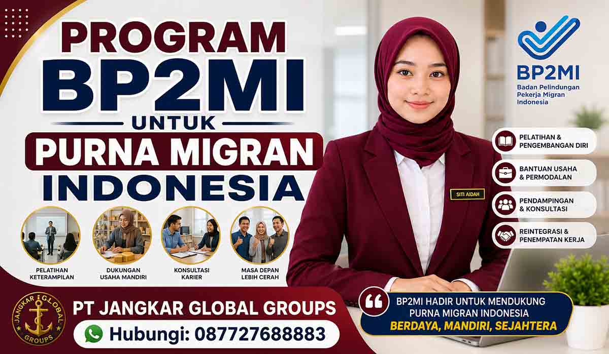 Program BP2MI untuk Purna Migran Indonesia