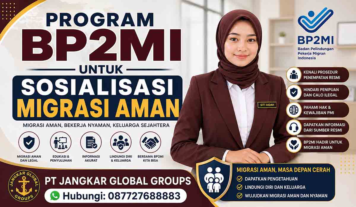 Program BP2MI untuk Sosialisasi Migrasi Aman