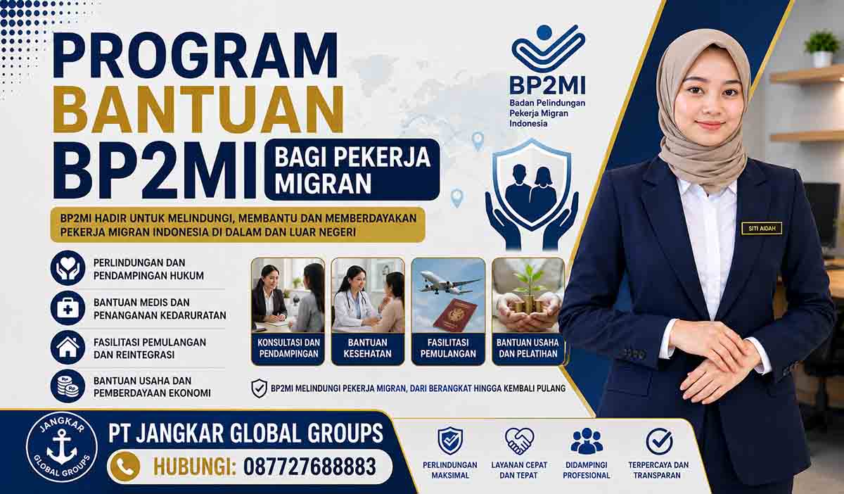 Program Bantuan BP2MI bagi Pekerja Migran
