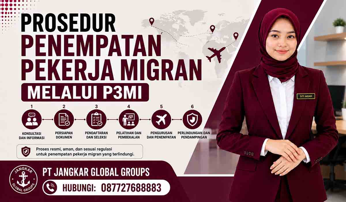 Prosedur Penempatan Pekerja Migran melalui P3MI