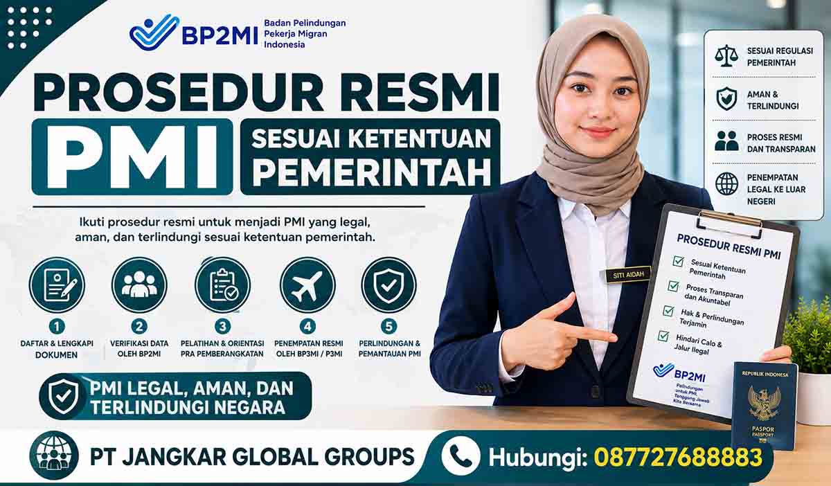 Prosedur Resmi PMI Sesuai Ketentuan Pemerintah