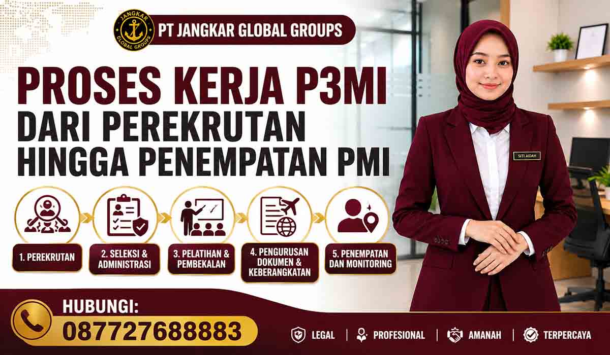 Proses Kerja P3MI dari Perekrutan hingga Penempatan PMI