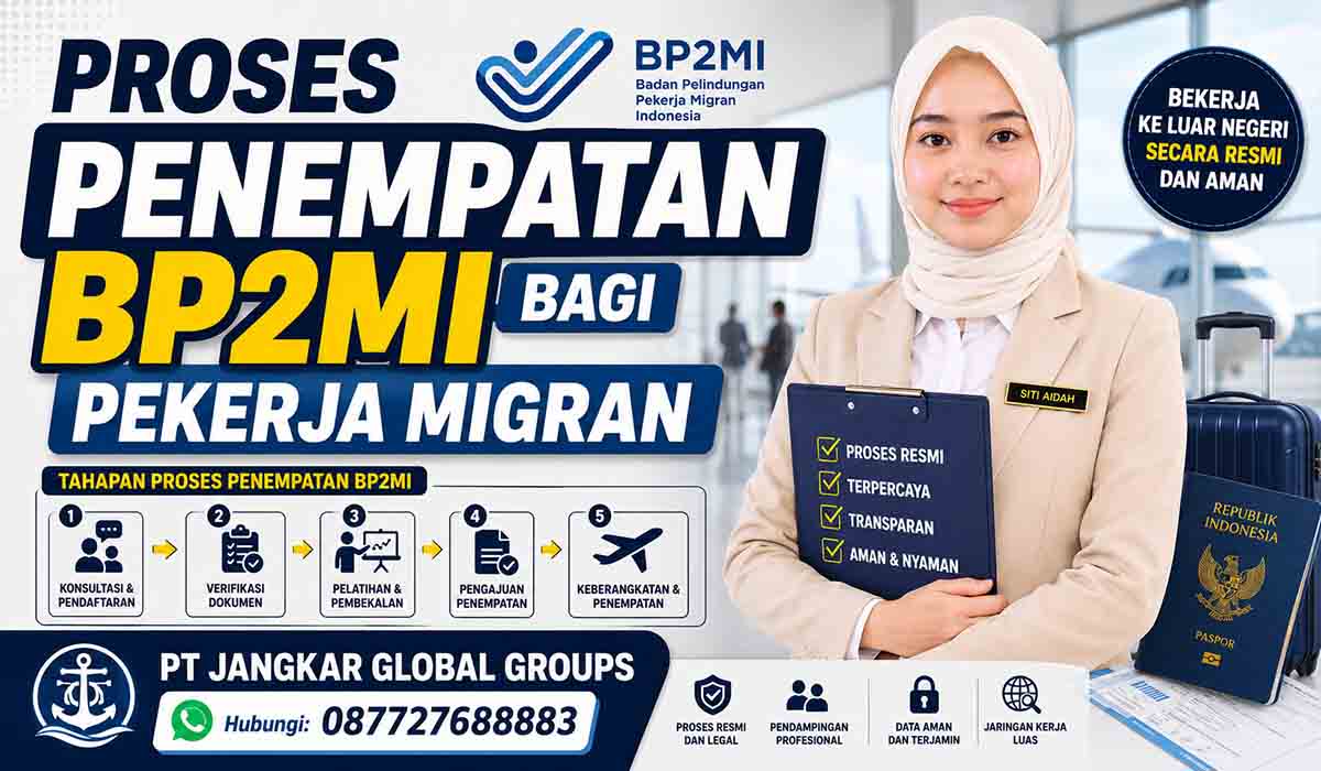 Proses Penempatan BP2MI bagi Pekerja Migran