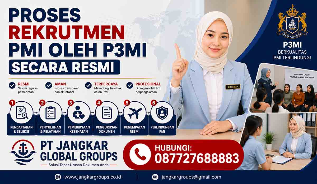 Proses Rekrutmen PMI oleh P3MI Secara Resmi
