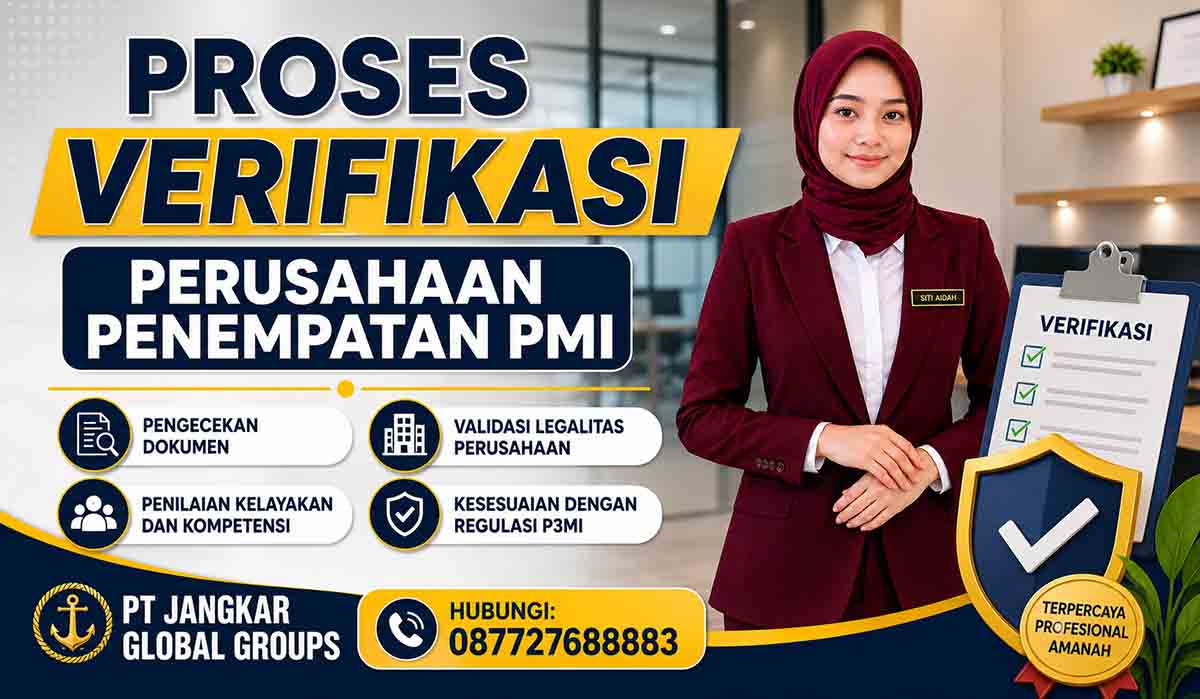 Proses Verifikasi Perusahaan Penempatan PMI