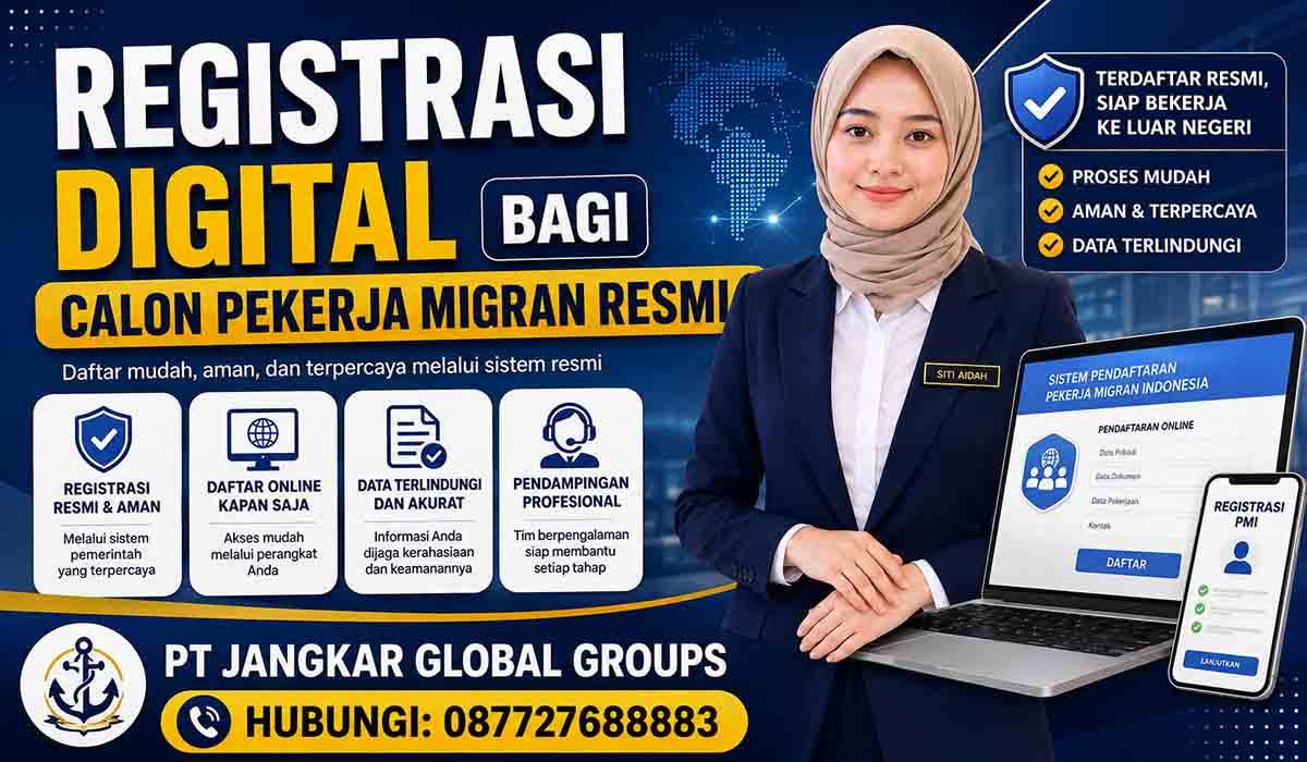 Registrasi Digital bagi Calon Pekerja Migran Resmi