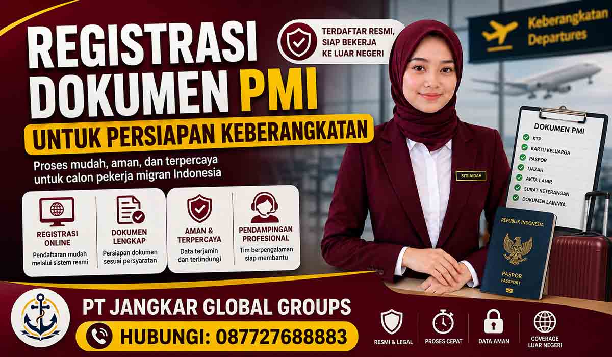 Registrasi Dokumen PMI untuk Persiapan Keberangkatan