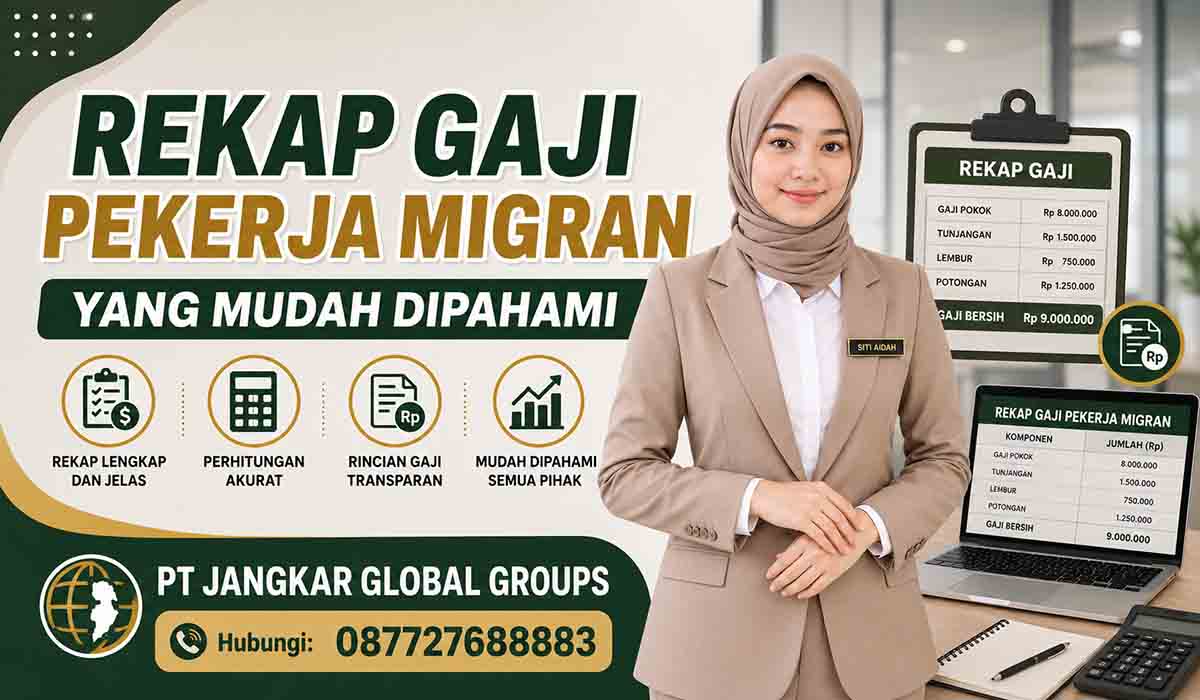 Rekap Gaji Pekerja Migran yang Mudah Dipahami