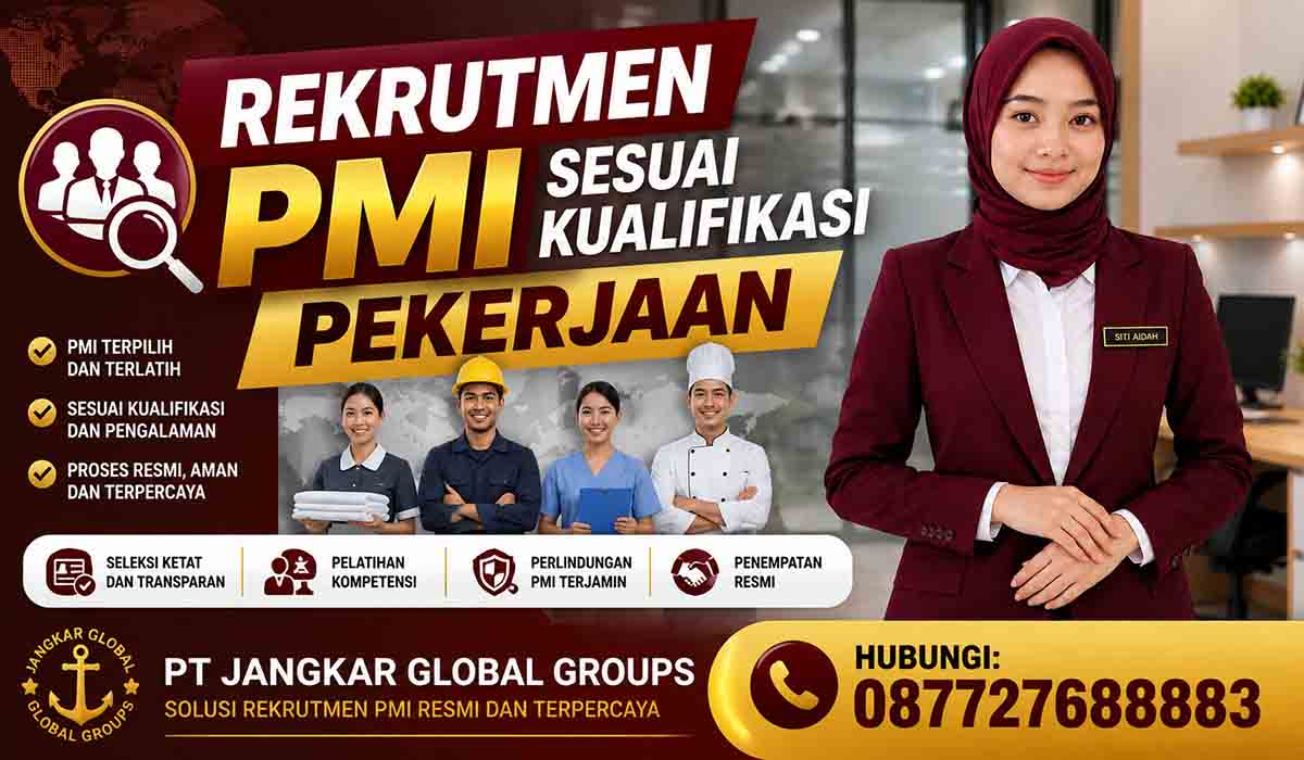 Rekrutmen PMI Sesuai Kualifikasi Pekerjaan