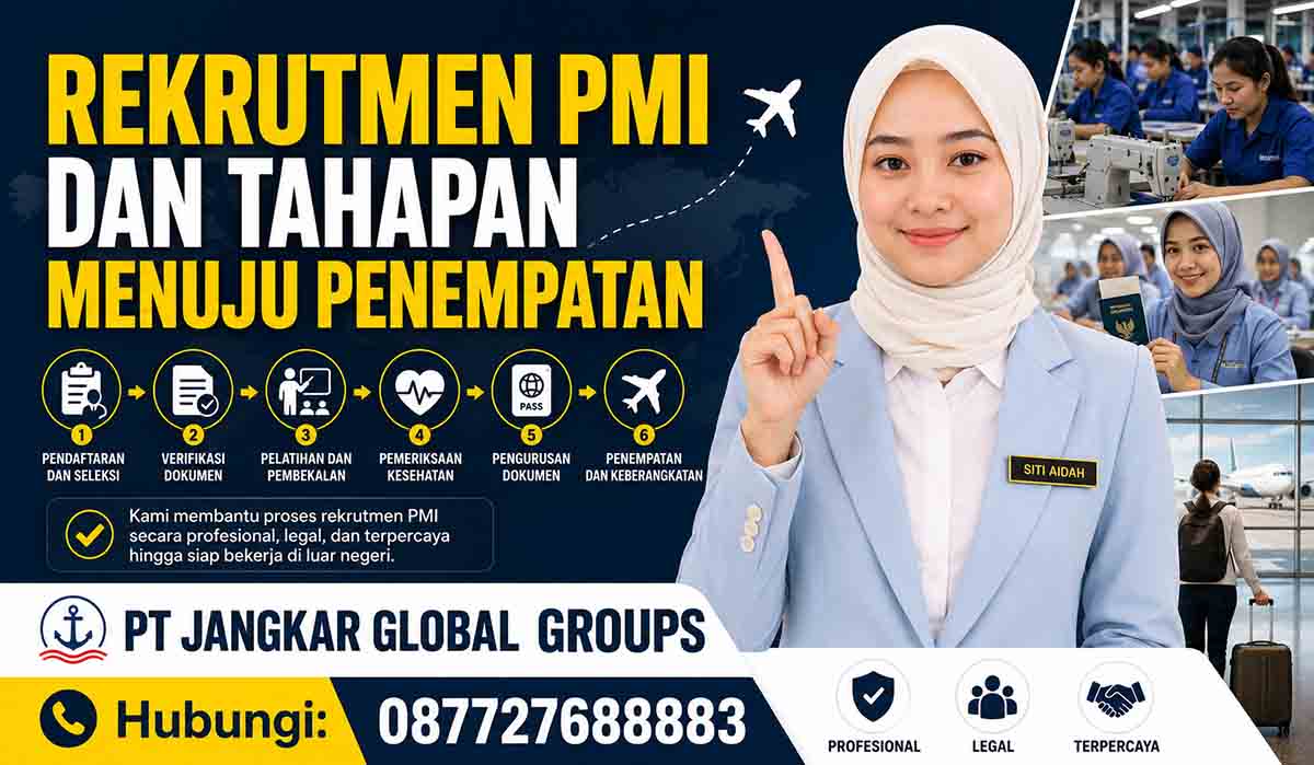 Rekrutmen PMI dan Tahapan Menuju Penempatan