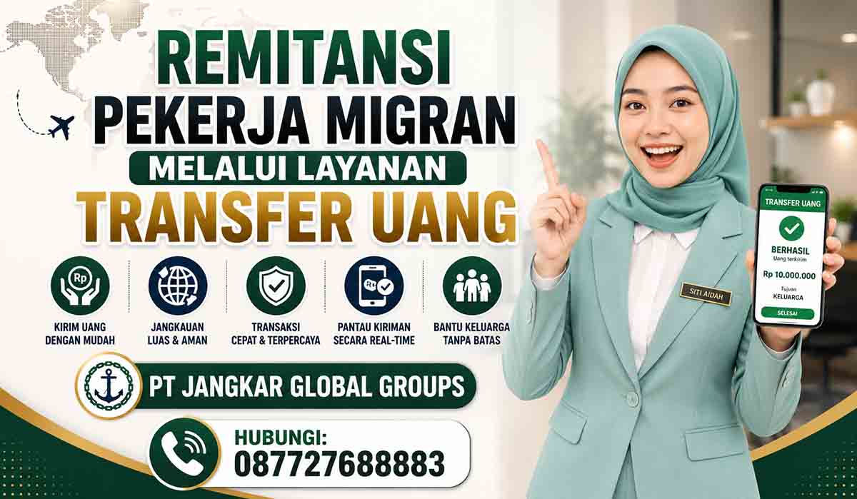 Remitansi Pekerja Migran Melalui Layanan Transfer Uang