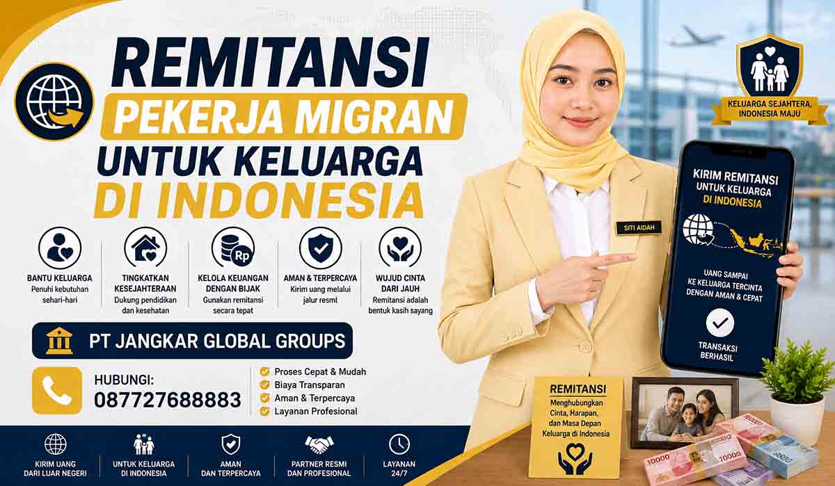 Remitansi Pekerja Migran untuk Keluarga di Indonesia