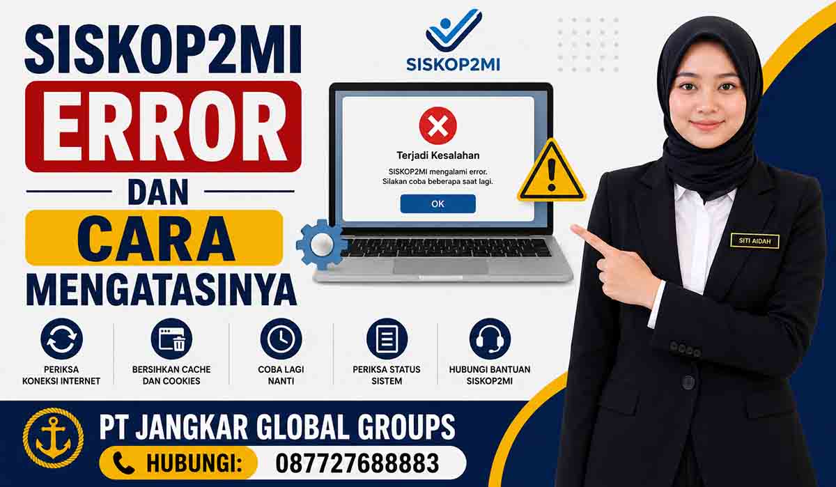 SISKOP2MI Error dan Cara Mengatasinya