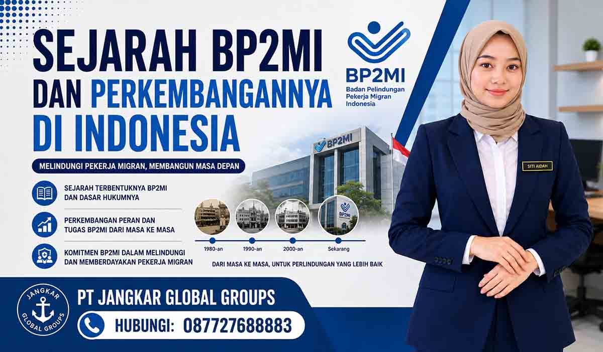 Sejarah BP2MI dan Perkembangannya di Indonesia