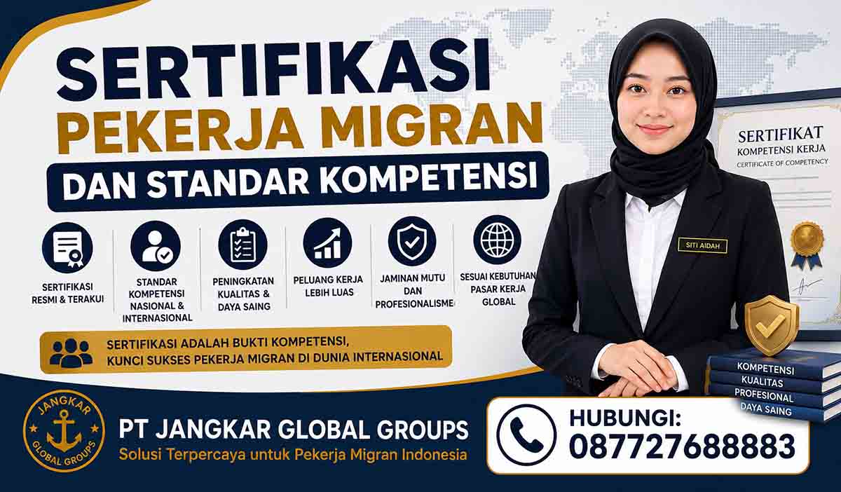 Sertifikasi Pekerja Migran dan Standar Kompetensi