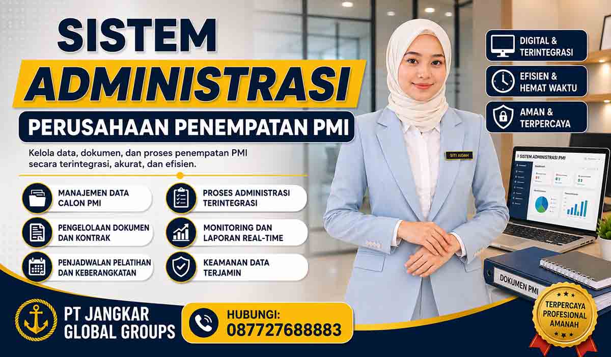 Sistem Administrasi Perusahaan Penempatan PMI