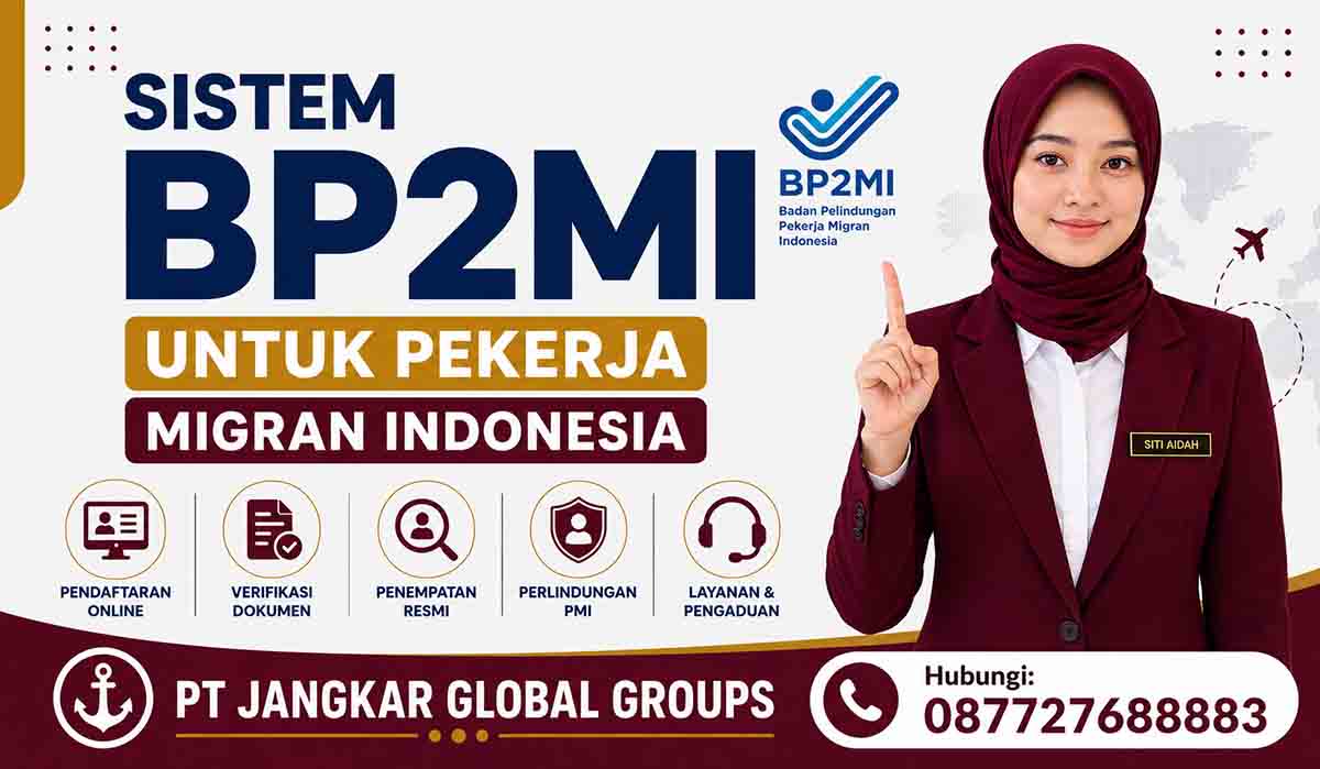 Sistem BP2MI untuk Pekerja Migran Indonesia