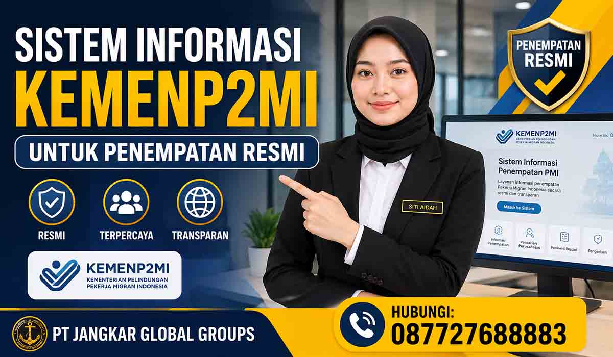 Sistem Informasi KemenP2MI untuk Penempatan Resmi