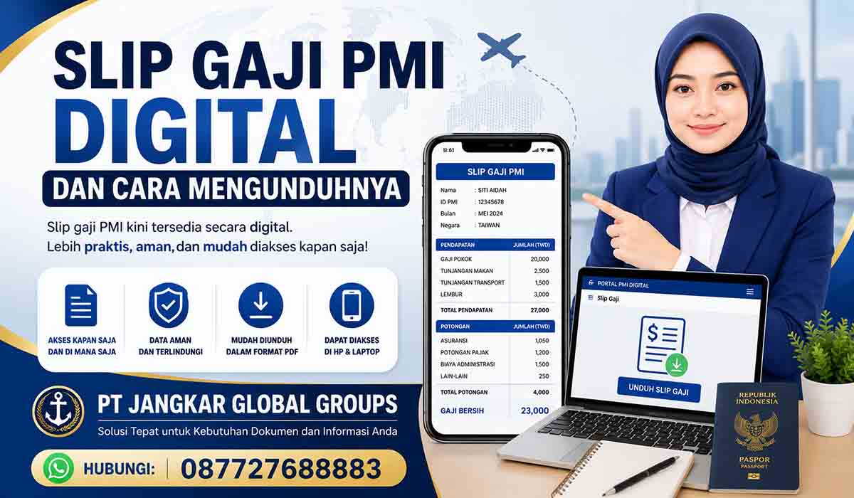 Slip Gaji PMI Digital dan Cara Mengunduhnya