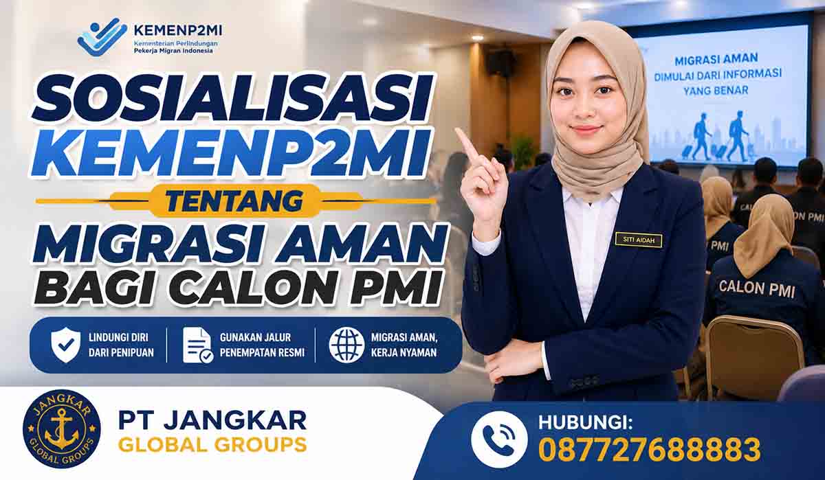 Sosialisasi KemenP2MI tentang Migrasi Aman bagi Calon PMI