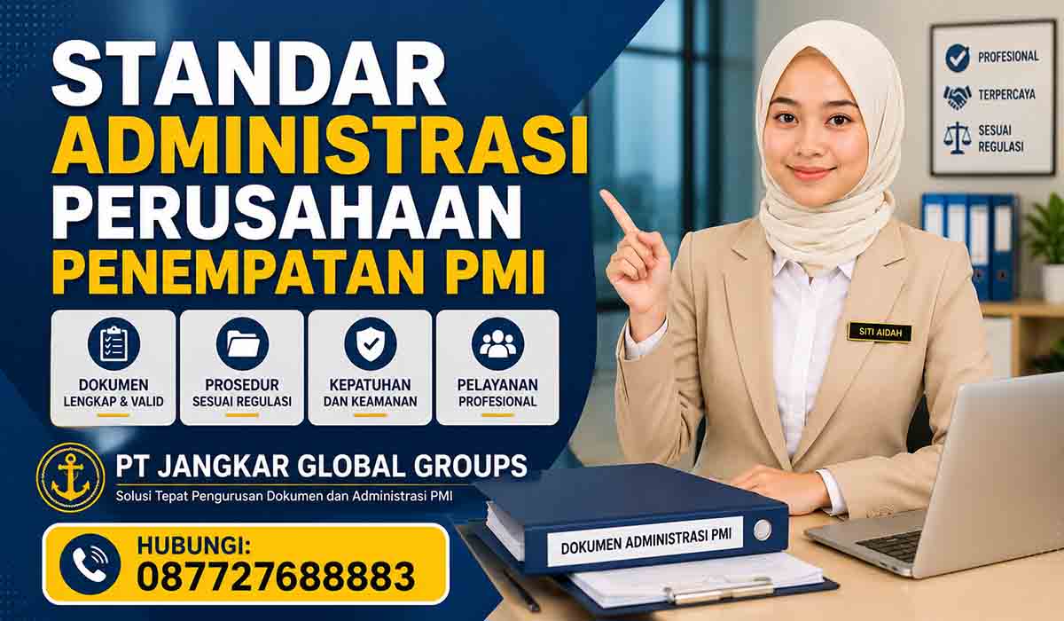 Standar Administrasi Perusahaan Penempatan PMI