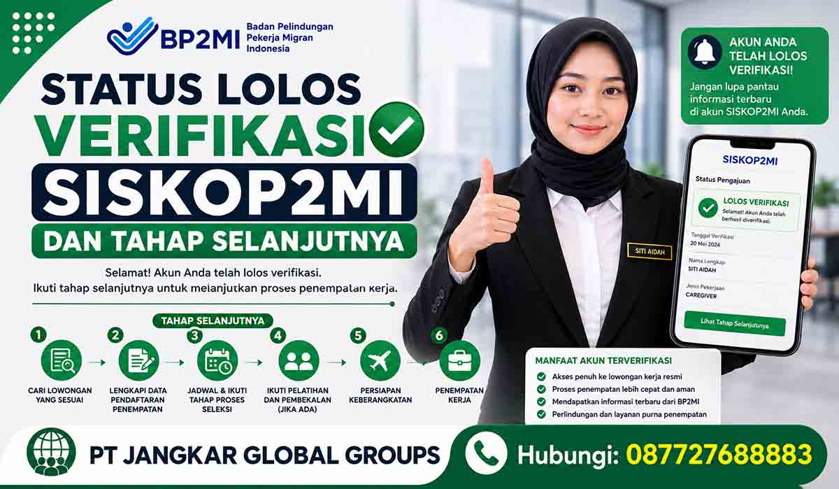 Status Lolos Verifikasi SISKOP2MI dan Tahap Selanjutnya