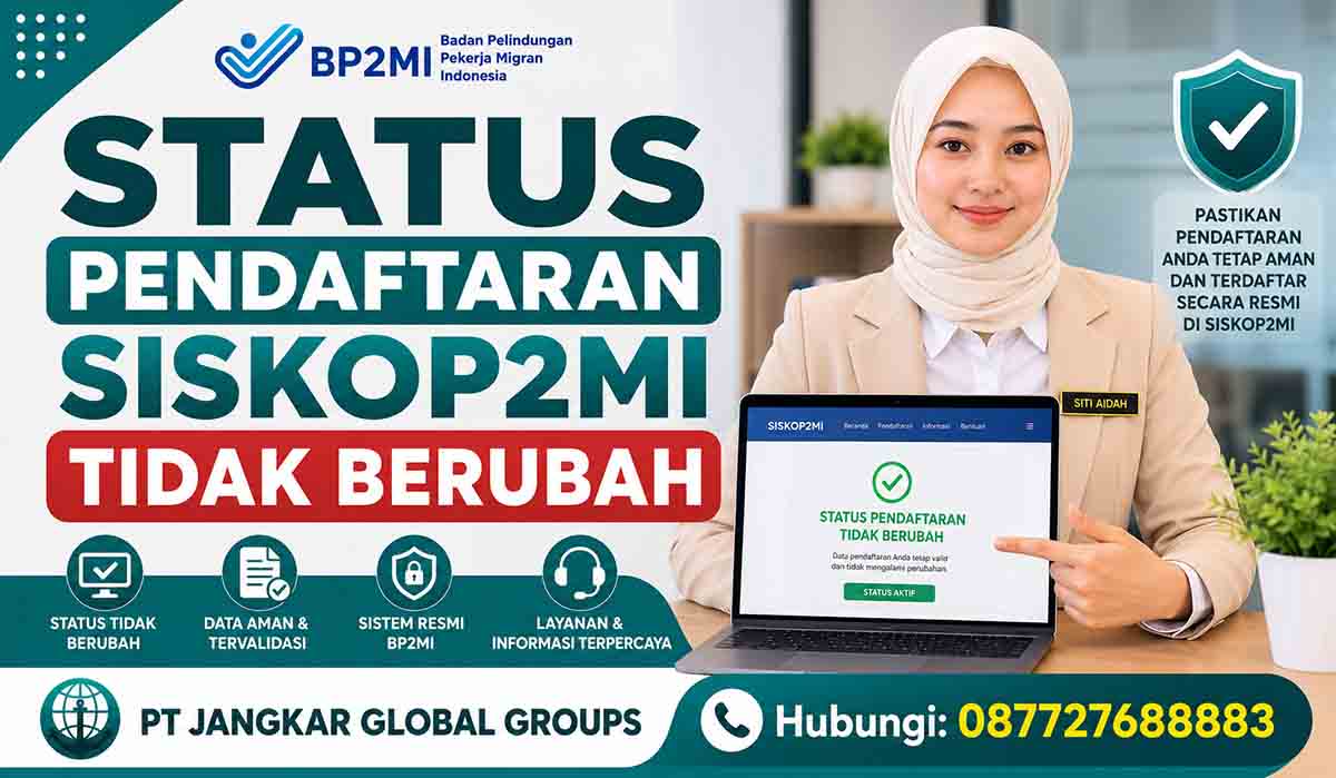 Status Pendaftaran SISKOP2MI Tidak Berubah
