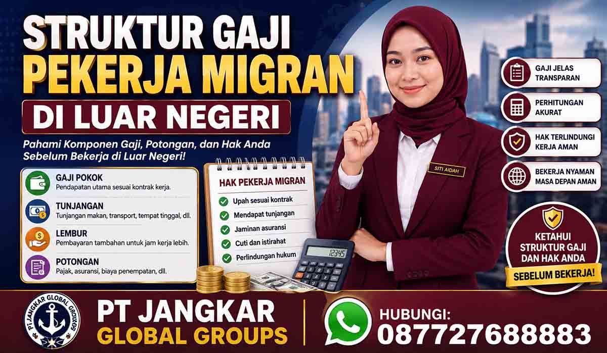 Struktur Gaji Pekerja Migran di Luar Negeri