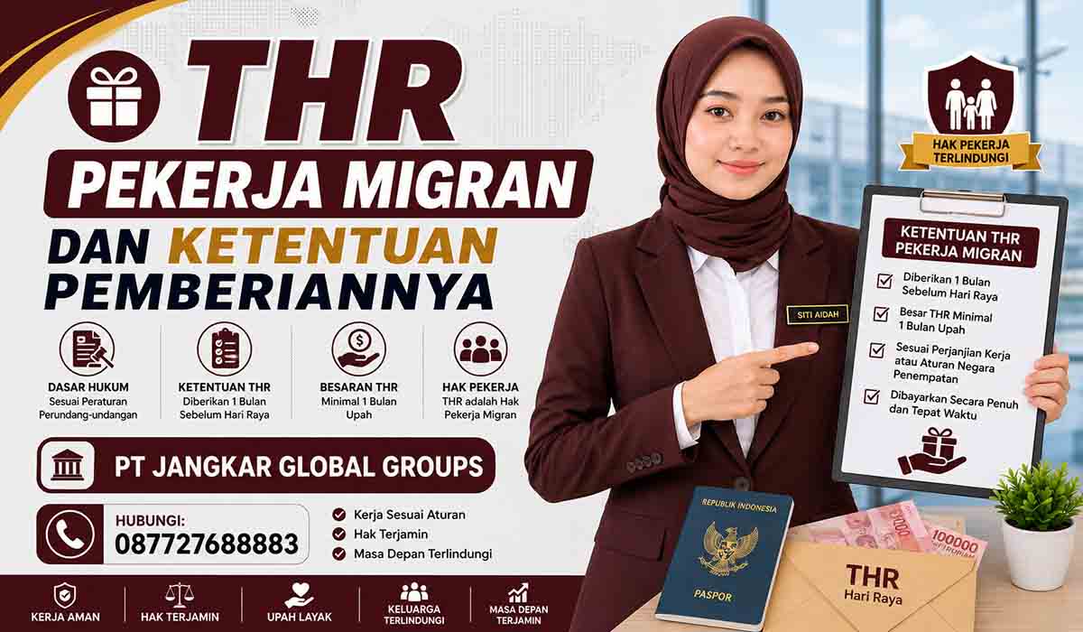 THR Pekerja Migran dan Ketentuan Pemberiannya