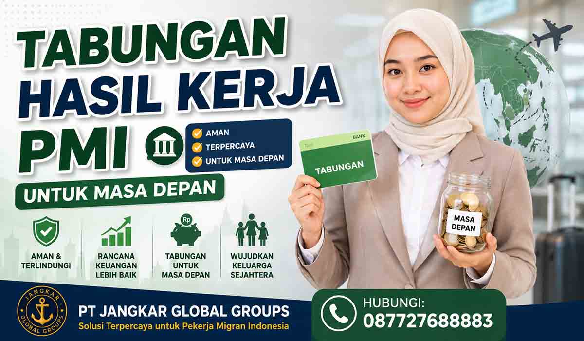 Tabungan Hasil Kerja PMI untuk Masa Depan