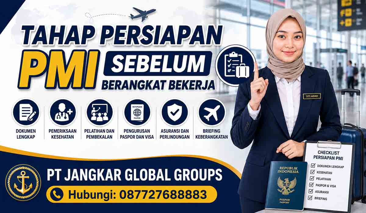 Tahap Persiapan PMI Sebelum Berangkat Bekerja