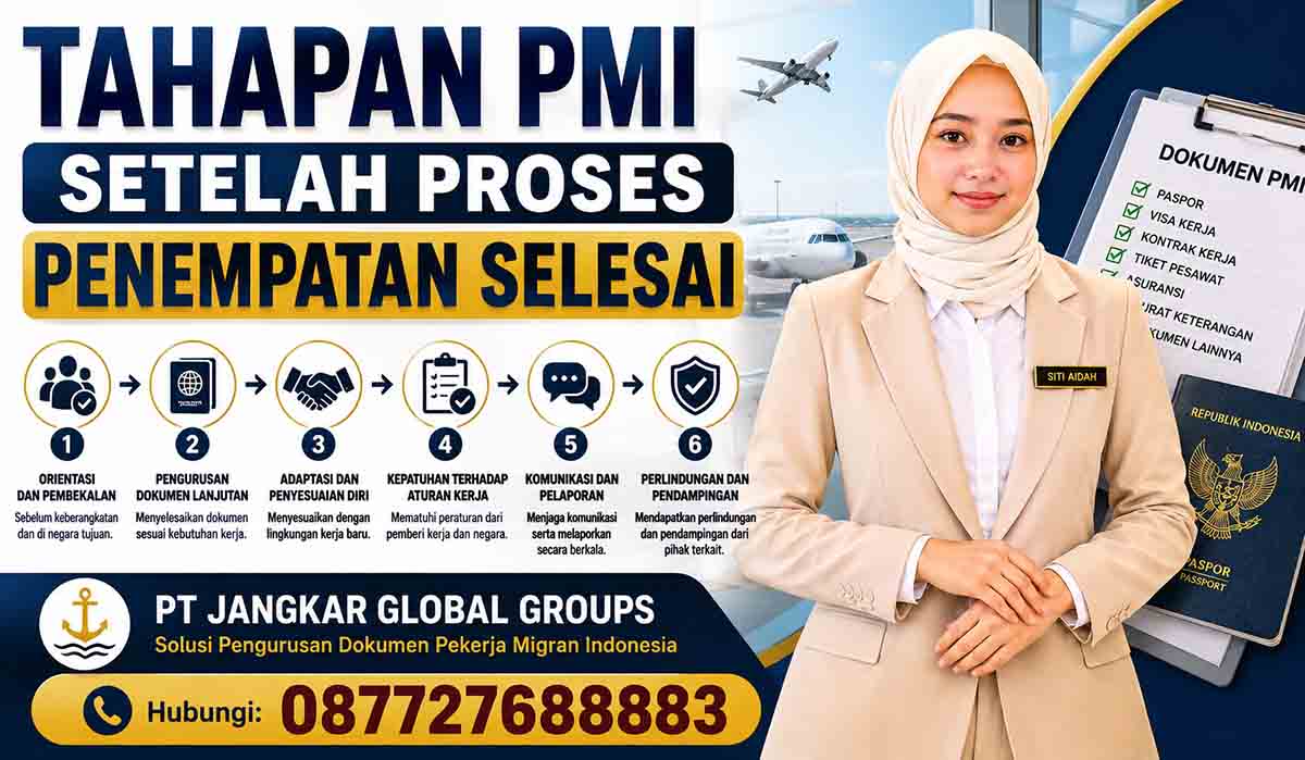 Tahapan PMI Setelah Proses Penempatan Selesai