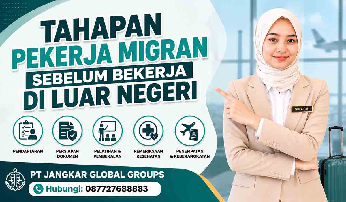 Tahapan Pekerja Migran Sebelum Bekerja di Luar Negeri